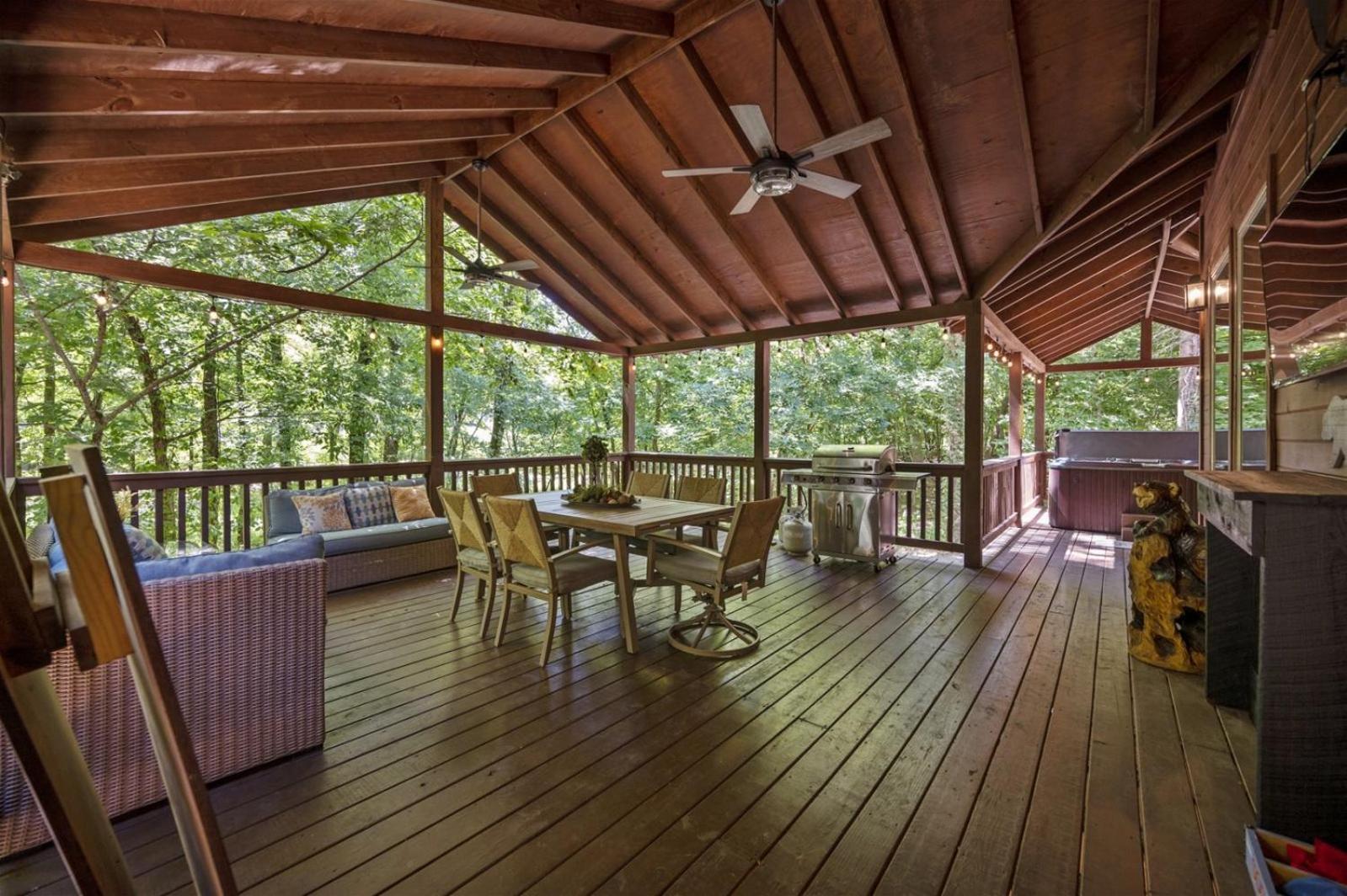 Smoky Bear Villa Broken Bow Ngoại thất bức ảnh